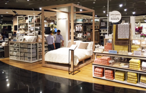 John Lewis' new shop-in-shop in Malaysia