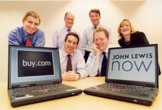 The team behind becoming an online superpower, Murray Hennessey and Luke Mayhew (front two), Wreford Brown, Ian Alexander, Charlie Mayfield, and Allison Lancaster.