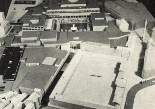 A model of the Eldon Square shopping centre A model of the Eldon Square shopping centre