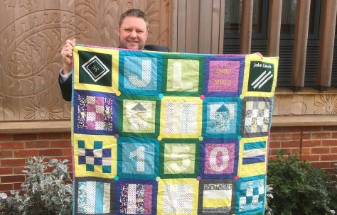 Welwyn 150 Year Quilted Blanket