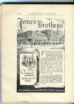 Jones Bros (Holloway) Jones Bros (Holloway)