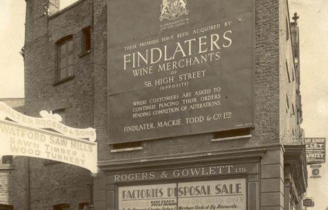 Exterior of Findlater, Mackie, Todd