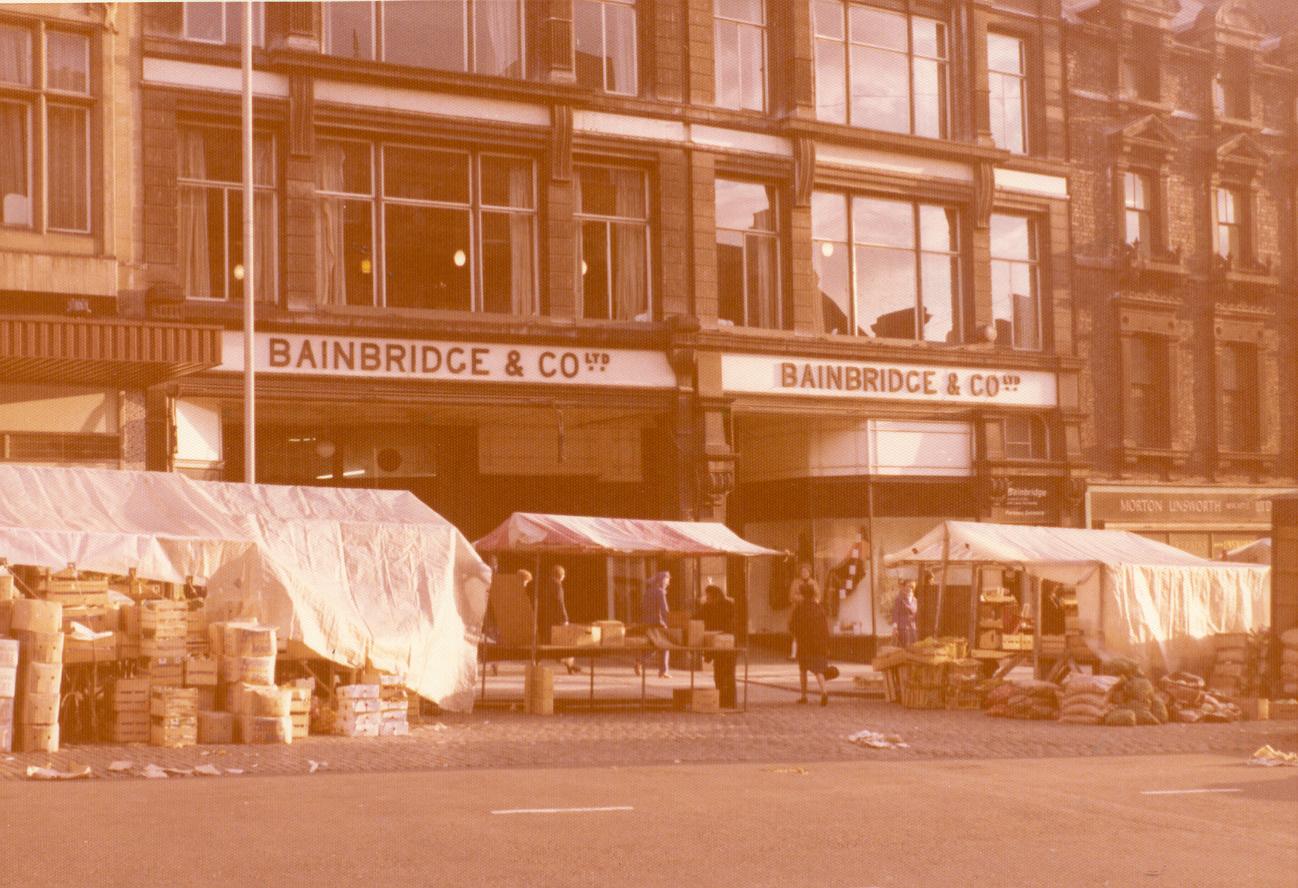 The grand opening of Bainbridges, Eldon Square John Lewis Memory Store