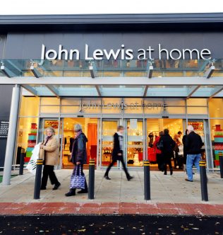 The town embraces the brand new John Lewis At Home