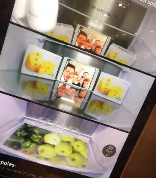 The Elec team being smart in the smart fridge