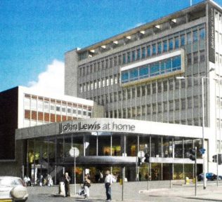 An artist's impression of John Lewis Exeter, originally intended to be the first city centre At Home store An artist's impression of John Lewis Exeter, originally intended to be the first city centre At Home store