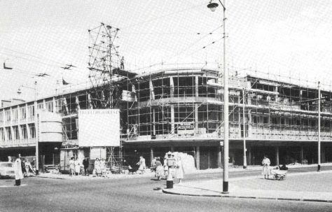 The construction and opening of Knight and Lee