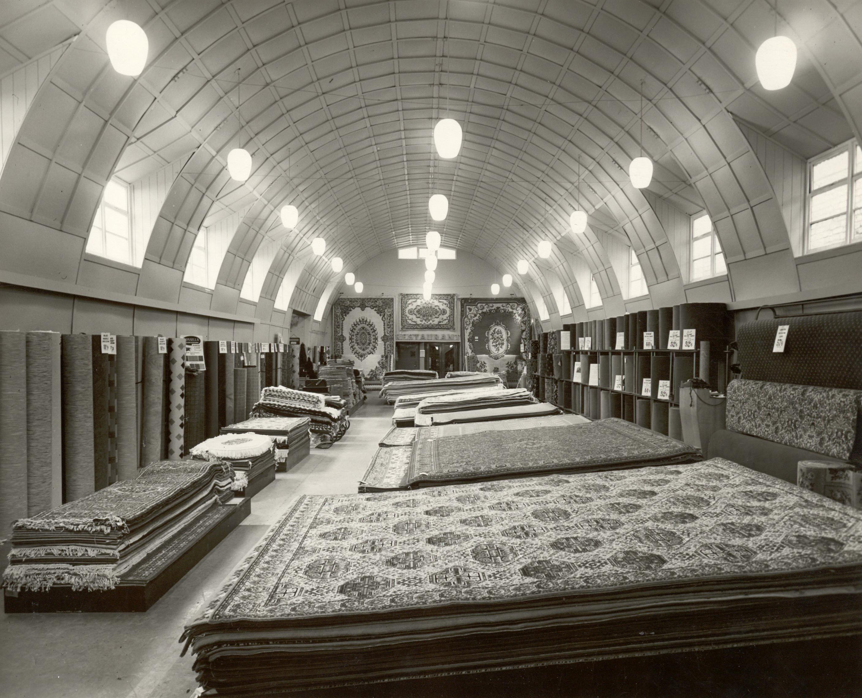 Carpet Dept. extension John Lewis Memory Store