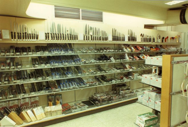 Kitchenware department, Queens Road. | JLP Archive Collection