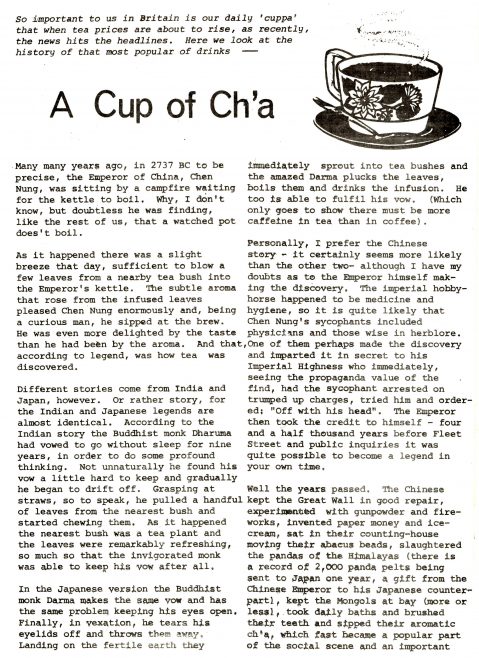 Chronicle. Vol.33. No.50. 28 January 1984