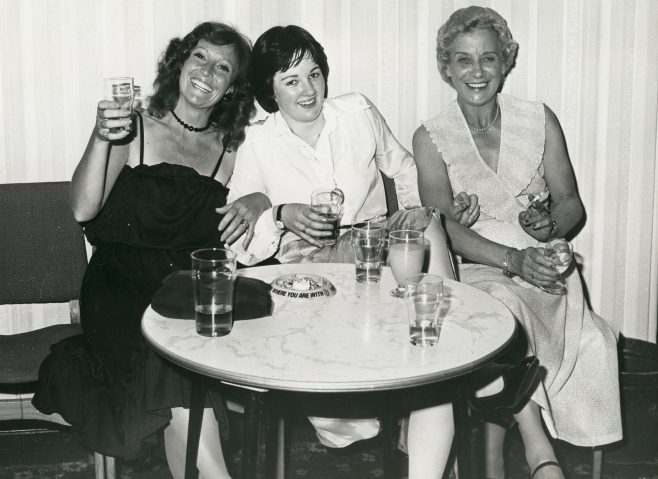 Marion Hudson, Grace Coonan and Joan Ash. | JLP Archive Collection