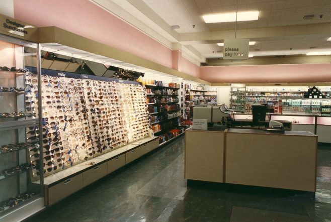 Toiletries department in the Queens Road shop | JLP Archive Collection