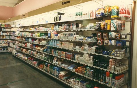 Toiletries department