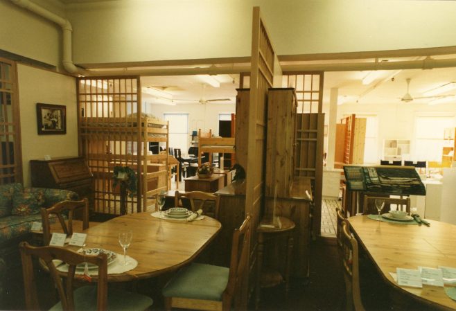 Dining room furniture section. | JLP Archive Collection