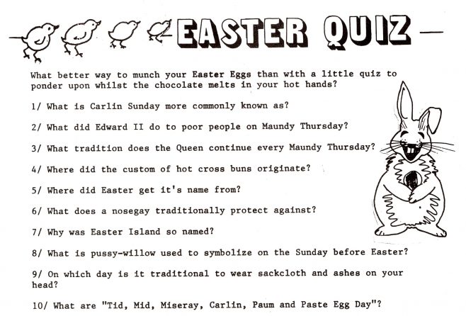 Easter Chronicle. 10th.April 1993