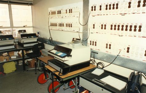 Computer control room