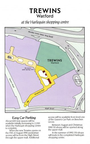 Trewins at the Harlequin shopping centre Trewins at the Harlequin shopping centre