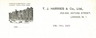 Company letter head 1919 | JLP Archives