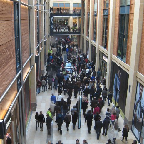 Grand Arcade opening March 2008