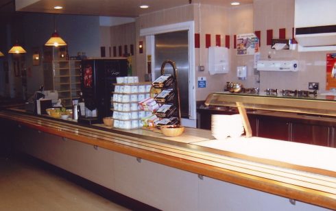 Robert Sayle Partners dining room  servery area