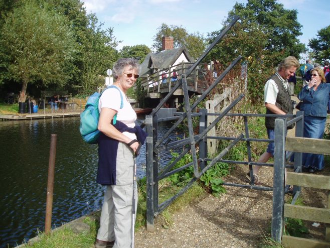 Val Thorby on the Rambling Club Visit to Flatford Mill