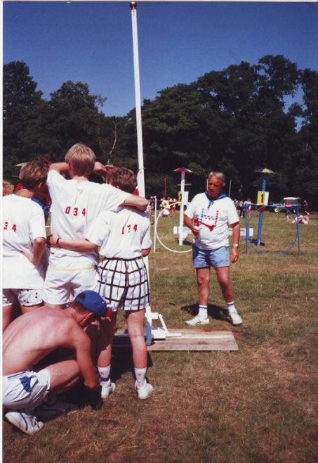 Robert Sayle Gala Team with Dennis Hotson