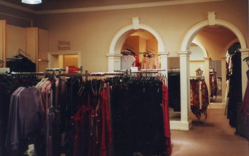 Robert Sayle Fashions on the first floor.