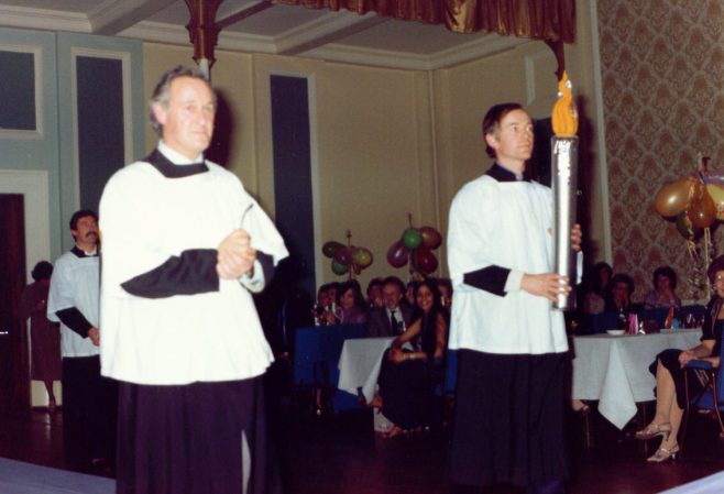 Robert Sayle Christmas Party (1985) - Michael Starns and Barry Shipp