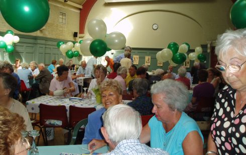 75th Anniversary Celebrations with Robert Sayle Pensioners