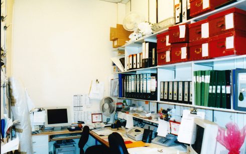 Kitchenware department office  & stockrooms in basement of St Andrew's Street shop.  An area thought to be frequented by the ghost.