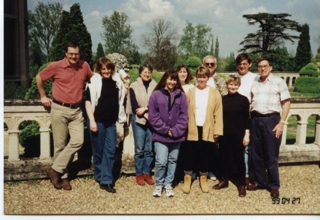 Robert Sayle Department Managers at their conference at Madingley Hall