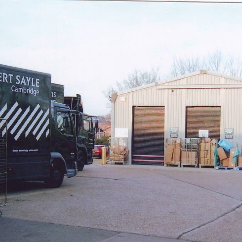 A Collection of Photos of parts of the Robert Sayle Magent Service Building