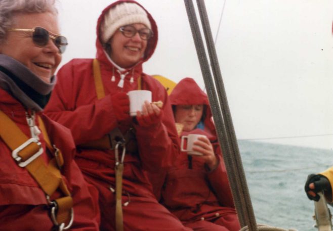 Winter sailing with the Partnership