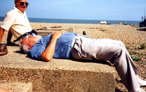 Basking in the Sun on the Suffolk Coast