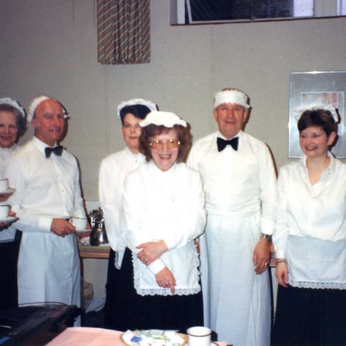 150 years of Robert Sayle and 50 years of joining the Partnership - 1990