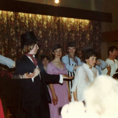 Some of the Revue Society in Oliver