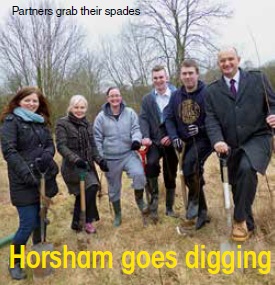 Horsham goes digging