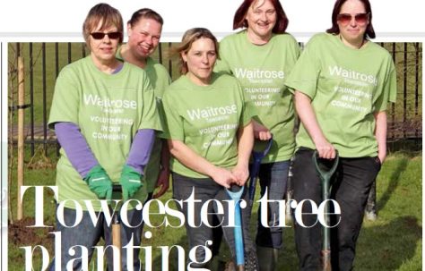 Towcester tree planting