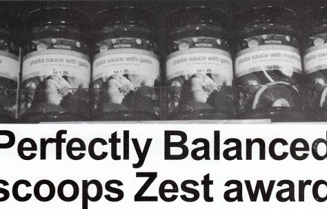 Perfectly Balanced scoops ZEST award