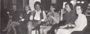 Mrs Lilian Clark, Mrs Pam Garner, Mrs Betty Andrews, Mrs Beryl Haines, Mrs Olive Duffy and Mrs Pat Richards - all of the Invoice Office