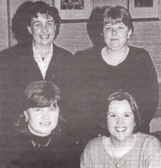 Back row: Department Manager, Tracey Bosely and Carol Greatorex.  Front row: Department Manager Jacky Pollard and Jo Hammerton