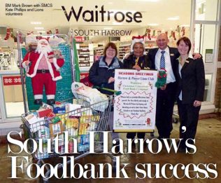 South Harrow's Foodbank success