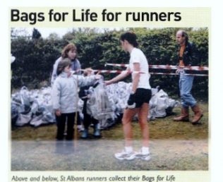 St Albans: bags for runners