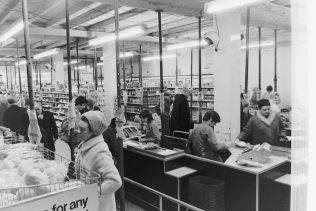 Barnet supermarket interior 1970 Barnet supermarket interior 1970 | John Lewis Partnership archive collection