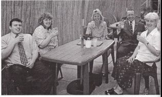 L to R: Neil Addison, Wendy Hedley, Ann Jarvis, Paul Reeley and Dena Frost