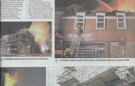 Fire at Havant and the rebuild