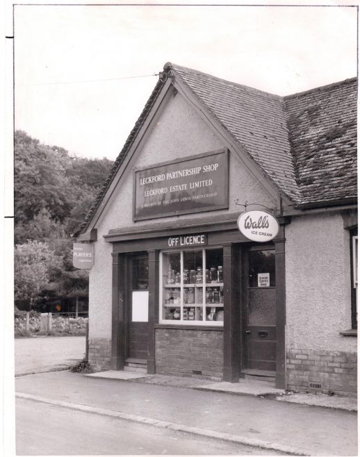 Leckford village shop 1962 | C E Wardell