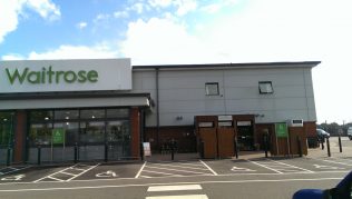 Customer entrance seen from the car park | Store Planning Photo Library