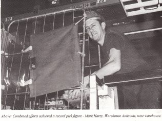 Record pick for West Warehouse Record pick for West Warehouse