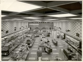 View from the manager's office, Slough 1960s View from the manager's office, Slough 1960s | John Lewis Partnership Archive collection